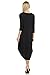 Pastel by Vivienne Women's Cocoon Midi Dress Medium Black