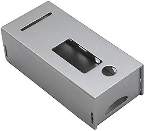 Kurphy per custodia in alluminio Raspberry Pi Zero W Custodia in Metallo Nero Copertura per guscio Nero per custodia Raspberry Pi Zero