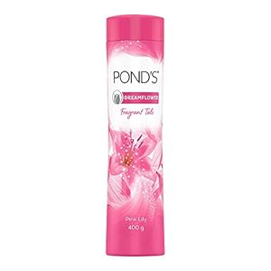 POND’S Dreamflower Fragrant Talcum Powder, Pink Lily, 400 g