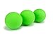 Gradient Fitness 2-in-1 Massage Ball Set Includes Both Peanut and Single Ball, Silicone Material for Premium Feel and Durability, Includes Free Storage Bag and Exercise Guide. (Green)