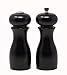 Olde Thompson 6 Caffe Wood Pepper Mill and Salt Shaker Set