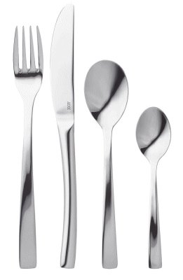 Judge Durham 24-Piece Stainless Steel Cutlery Set in Gift Box for 6 People, Dishwasher Safe - 25 Year Guarantee