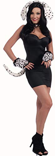 Forum Novelties Dalmatian Ears and Tail Set for Women, Multi, Standard