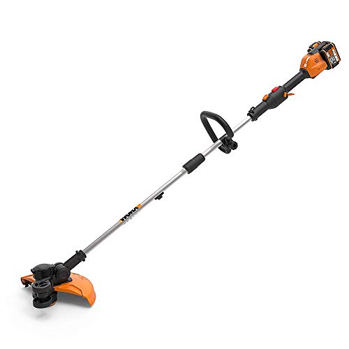 WORX WG184 40V Power Share 13" Cordless String Trimmer & Wheeled Edger (2x20V Batteries)