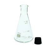 150ml Narrow Mouth Erlenmeyer Flask, 3.3 Borosilicate Glass, Karter Scientific 213G27 (Single)