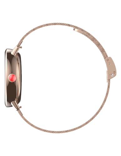 Clōe Pulse Smartwatch para Mujer con Llamadas Bluetooth, Pantalla AMOLED, IA Integrada, Monitoreo de Salud, Más de 100 Deportes, Notificaciones, IP68 y Correa Mesh Premium