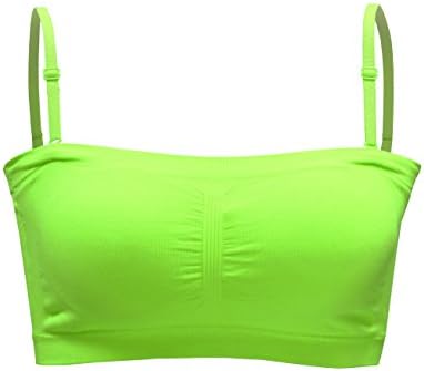 DOUBLDO Womens One Size Crop Bandeau Top