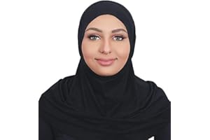 AL AMIRA One Piece Cotton Hijab – Easy Slip-On Style