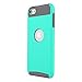 iPod Touch 5th 6th Generation Case, Lumsing Hybrid Hard [Colorful Series] 2-Piece Style Hybrid Shockproof Case Cover for Apple iPod touch 5 6th Generation (Mint/Grey)