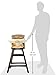 Summer Infant Classic Comfort Wood High Chair, Fox and Friends, Espresso Stain