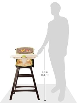summer infant classic comfort wood high chair