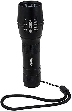 LitezAll Tactical Flashlight (2-Pack) - Powerful 5-Mode Brightness Level Zoomable Flashlights - Small High Powered Military Grade Super Bright Led Light for Camping, Emergency, Travel, Hiking