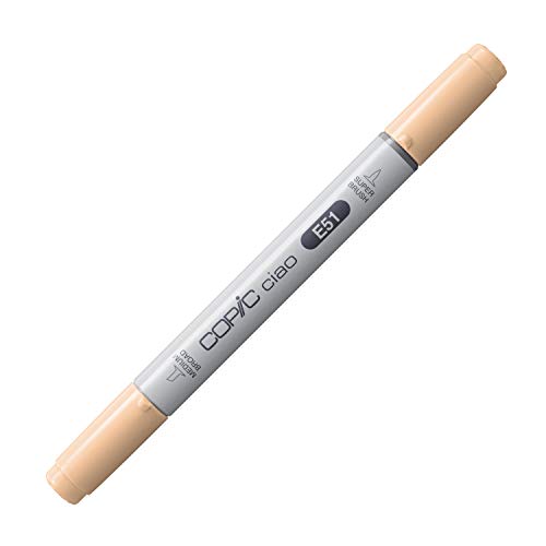 Copic Markers E51 Ciao with Replaceable Nib, Milky White