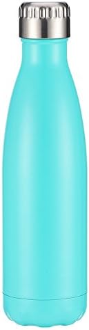 YELING Vacuum Insulated Travel Water Bottle | Leak-proof Double Walled Stainless Steel Cola Shape Portable Water Bottle | No Sweating, Keeps Your Drink Hot & Cold | 17 Oz (500 ml)