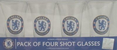 Official Chelsea Shot Glassess