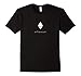 Mens Official Ethereum Logo T-Shirt Medium Black