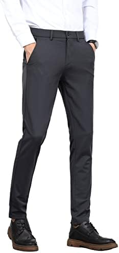 Dress Pants Slim Fit Stretch 