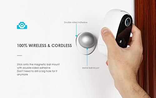 image for Battery Security Camera,ieGeek Wireless Outdoor/Indoor Surveillance Ca