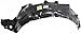 Crash Parts Plus Front Driver Side Left Splash Shield Fender Liner for 2006-2011 Honda Civic