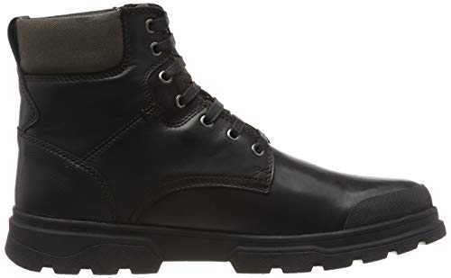 Geox U CLINTFORDB ABX D, Stivali Classici Uomo, Nero (Black C9999), 42 EU