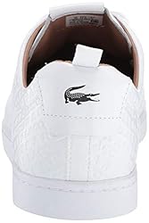 Lacoste Men's Carnaby Legacy Sneaker, White/Black