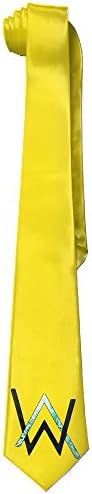YYRBY Alan Walker Electric Voice Genius Necktie Skinny Ties