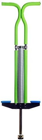 Green Jump Pogo Stick Jackhammer for Adults Children Sport Game Training Toy Supports 80 -135 Pounds
