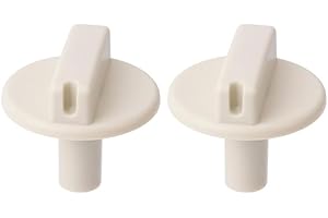 Xinghonyac 2Pcs 63818002 Temperature Control Knob – Replacement for Baseboard Heater & Wall Heater, Fits TPI63818002, Durable