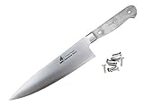 ZHEN Japanese VG-10 3-Layer Forged Chef Knife Blank 8-inch