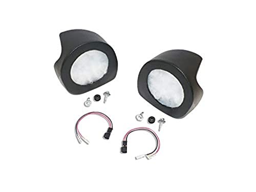 Select Increments 2007-2014 Compatible with Jeep Wrangler JK and Unlimited Without Infinity or Alpine Premium Factory Systems Pillar Pods Enclosures Only PP0714
