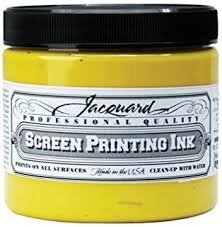 Jacquard Professional Screenprinting Ink - 124 Opaque Yellow