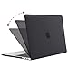 MOSISO Plastic Hard Case with Screen Protector Compatible Newest MacBook Pro 13 Inch, Pure Black