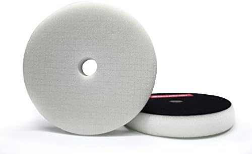 ShineMaster Maxshine 125-135x25mm White Cross Cut Surface Foam Cutting Pad