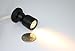 Micro Pivoting LED Spotlight - 1 Watt High Power LED - Tiny Size, Warm White LED