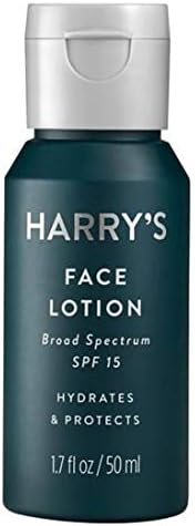 harry's face lotion spf 15