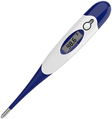 Basal Underarm Thermometer and Oral Thermometer Flexible Tip ,Waterproof for Baby ,Kids, Adults, Pets Digital Medical Thermometer FDA&amp;CE Approved by Mouth Rectal Thermometer