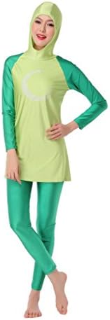 SMWOOD Women' Muslim Costume Swimwear Islamic Hijab Modest Swimsuit