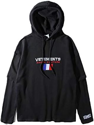 cute demi New Best Version New VETEMENTS Oversized Collection Women Men Embroider Hoodies