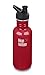 Klean Kanteen 18oz Classic Stainless Steel Water Bottle with Klean Coat, Single Wall and Leak Resistant Sport Cap 3.0 - Mineral Red