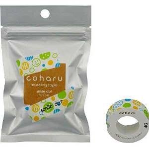 KING JIM Smile dot, coharu masking tape; for label printer TEPRA Lite