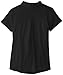 adidas Golf Girls Climalite Essentials Short Sleeve Heathered Polo Shirt