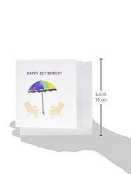 3dRose Set of 12 Greeting Cards, Happy Retirement