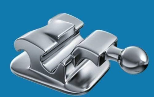 Full case Metal Lingual Bracket .022 Rooth Hook 3,4,5 + Tubes