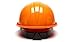 Pyramex Cap Style 6 Point Snap Lock Suspension Hard Hat
