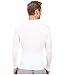 adidas Men's Techfit Base Layer Long Sleeve Tee, White, Large