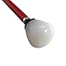 White Cane Aluminum Mobility Folding Cane for The Blind (Folds Down 4 Sections) (123 cm (48.4 inch))