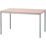ナカバヤシ テーブル オフィスデスク 120x75cm ナチュラル木目 HEM-1275NM