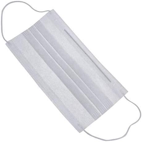 150 Pcs/lot 3 Layers Non-Woven Face Masks Earloop Disposable Mask Medical Surgical (150PCS White))