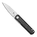 Kizer Lundquist Feist Liner Lock Front Flipper Knife Shred CF (2.8