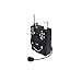 QFX BT-90 Portable PA System w/Bluetooth/FM/USB/MicroSD-In/Headset Mic - BLACK